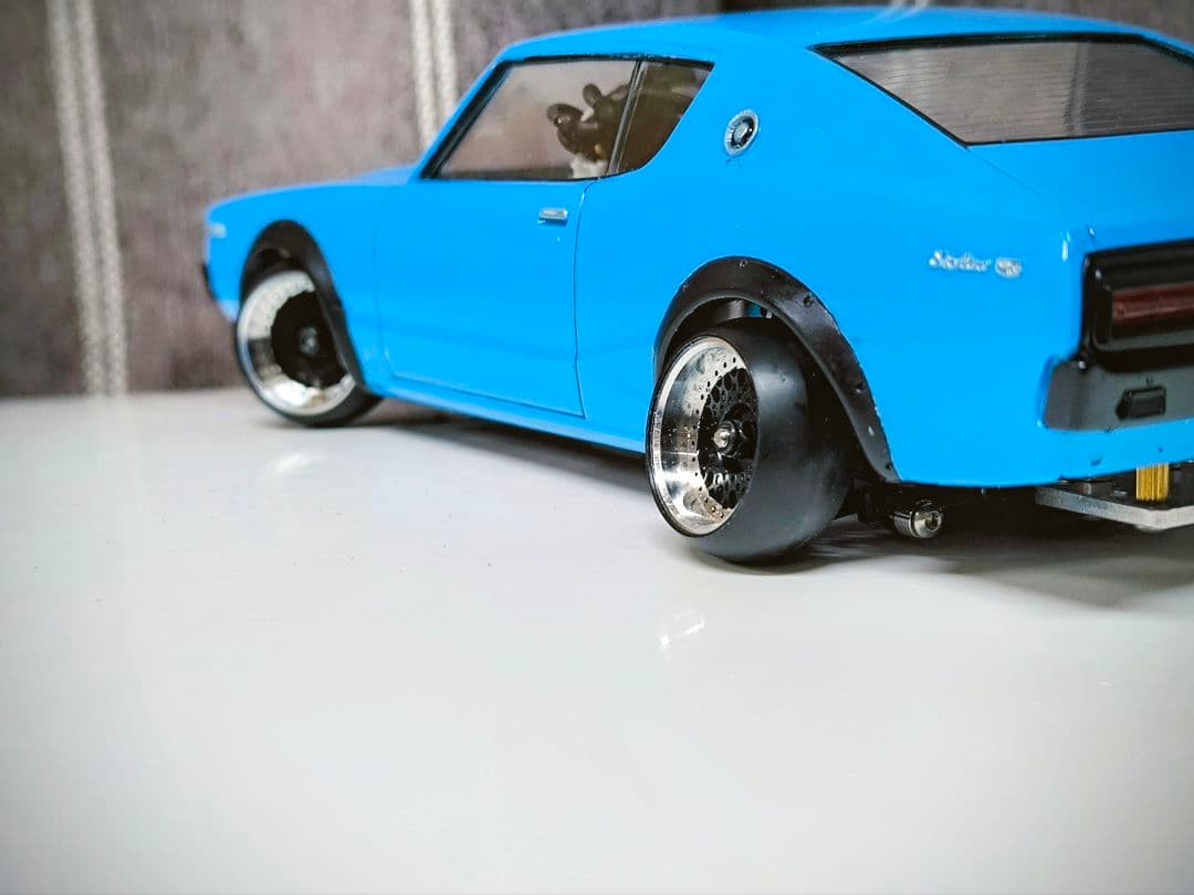 蚊車 ドリラジ nissan GTR 2000 タミヤ1/24