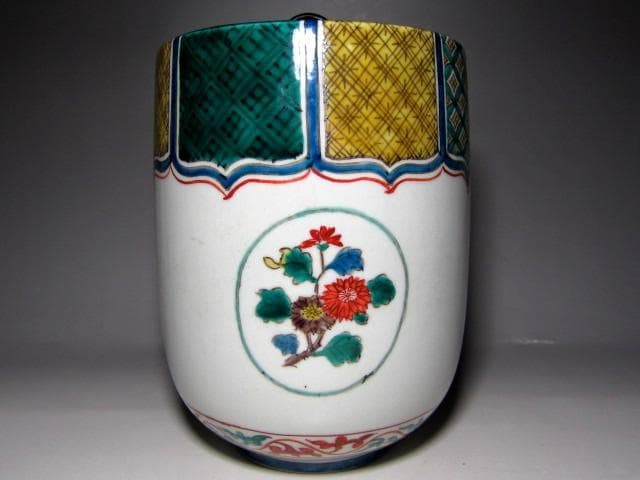 茶道具 和蘭陀 時代 水指 骨董 アンティーク オランダ 細水指 茶会