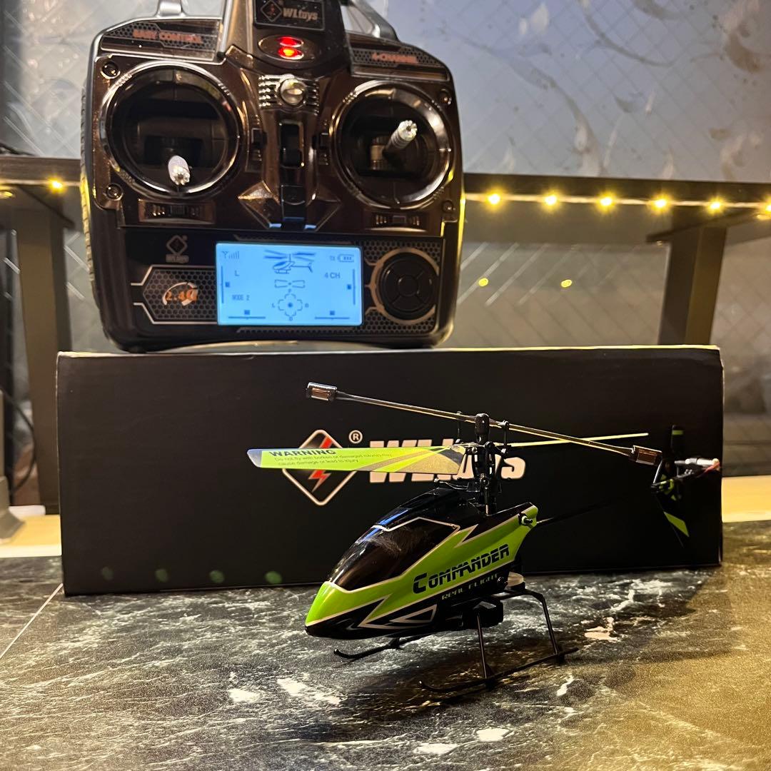 調整済み WLtoys V911 ラジコンヘリコプター RTFセット 中古品