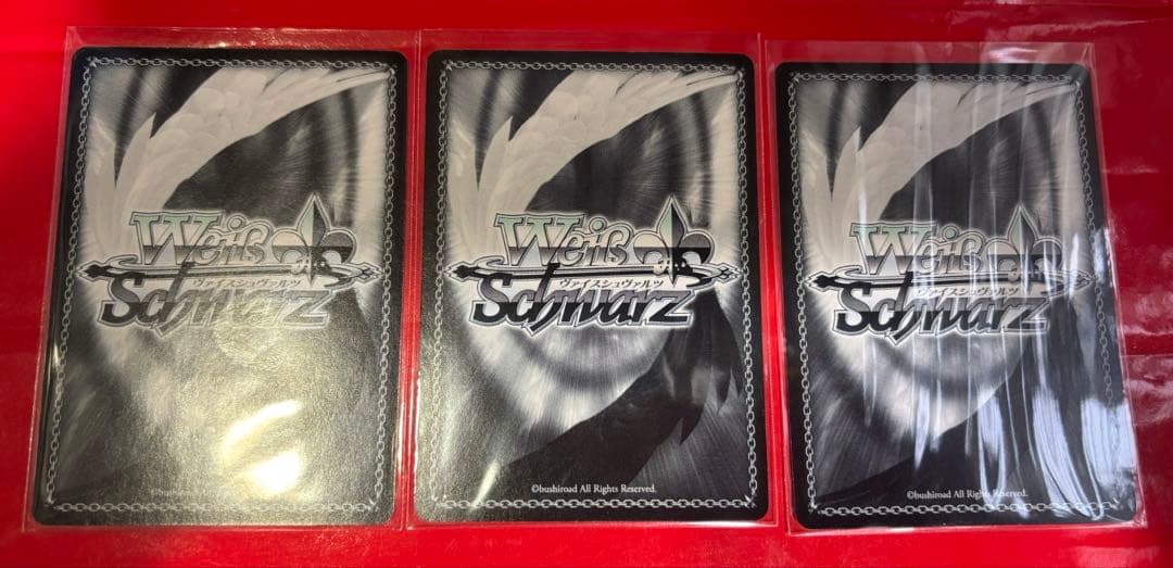 ヴァイスシュバルツ　アイドルマスター　輝きの向こう側へ！ 美希　SRサイン　3枚