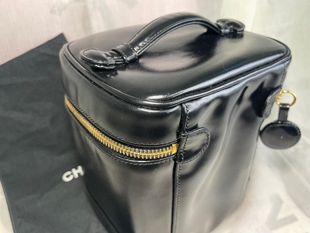 瑠衣　CHANEL バニティ　バッグ　化粧ポーチ　レザー　小物ポーチ134