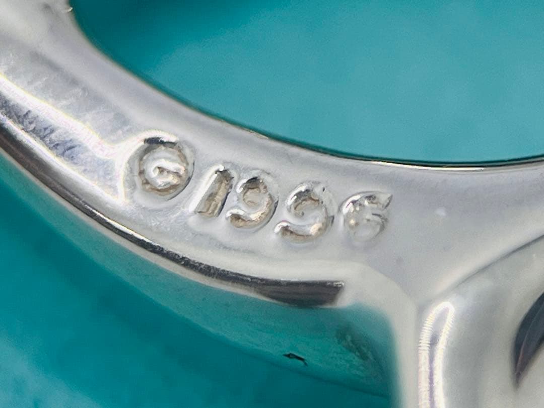 c217 美品 希少 1996 オールドティファニー プルメリア ブローチ