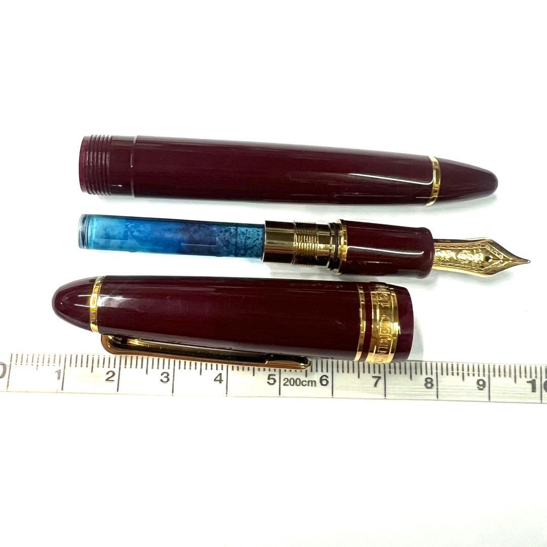 SAILOR セーラー万年筆 1911 14K ボルドー ゴールド万年筆 21K