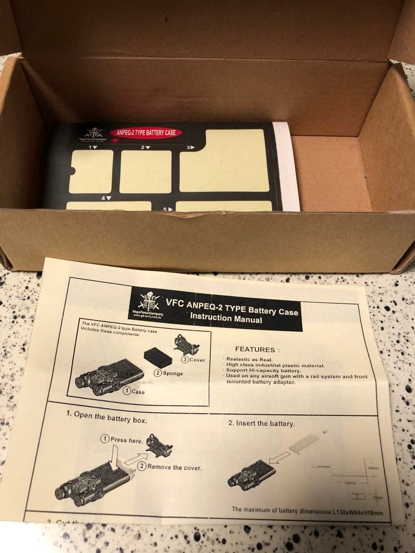 vfc peq-2 バッテリーケース