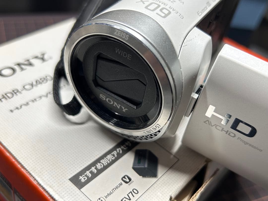 Sony ハンディカム ビデオカメラ HDR-CX480 メモリカード付64GB