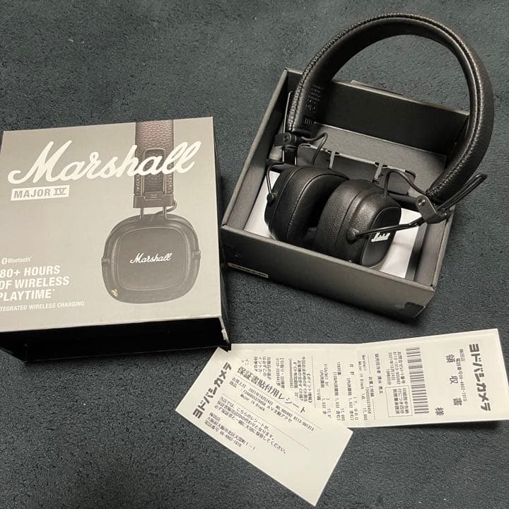 節約 美品！marshall major 4 ヘッドホン 美品】 Marshall MAJOR IV