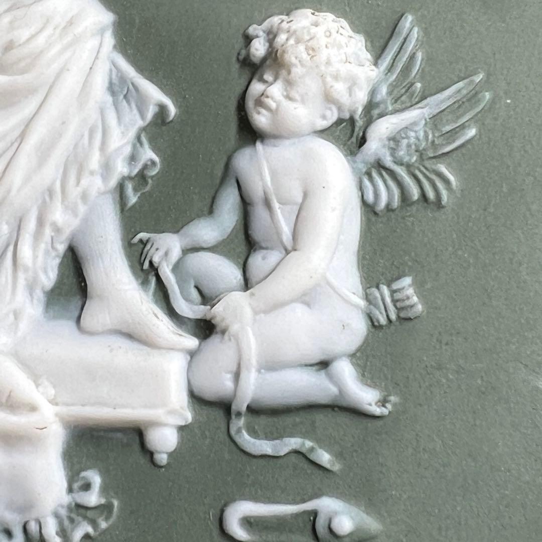 英国　パテ・シュール・パテ　女神、天使文額　東Y7-1218☆1Fトトサ