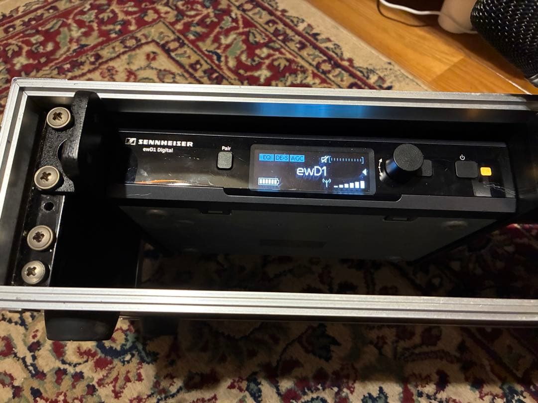 【最終値引き！】ゼンハイザー SENNHEISER ew D1 ラックケース付き