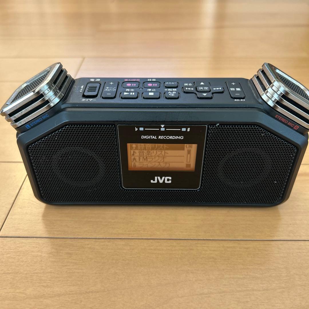 日本ビクター製 JVC RD-R2 ポータブルデジタルレコーダー - メルカリ