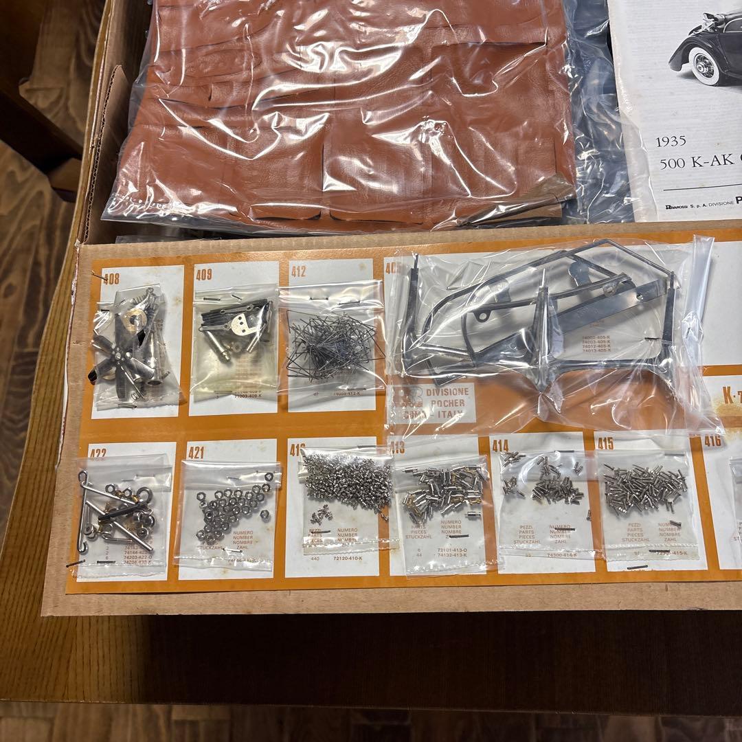 ポケール　1/8スケール　メルセデスベンツ　500K カブリオレ 1935