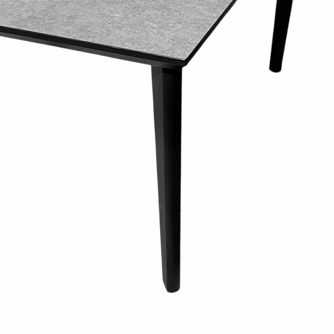 松田家具　ダイニングテーブル グレー　メラミン