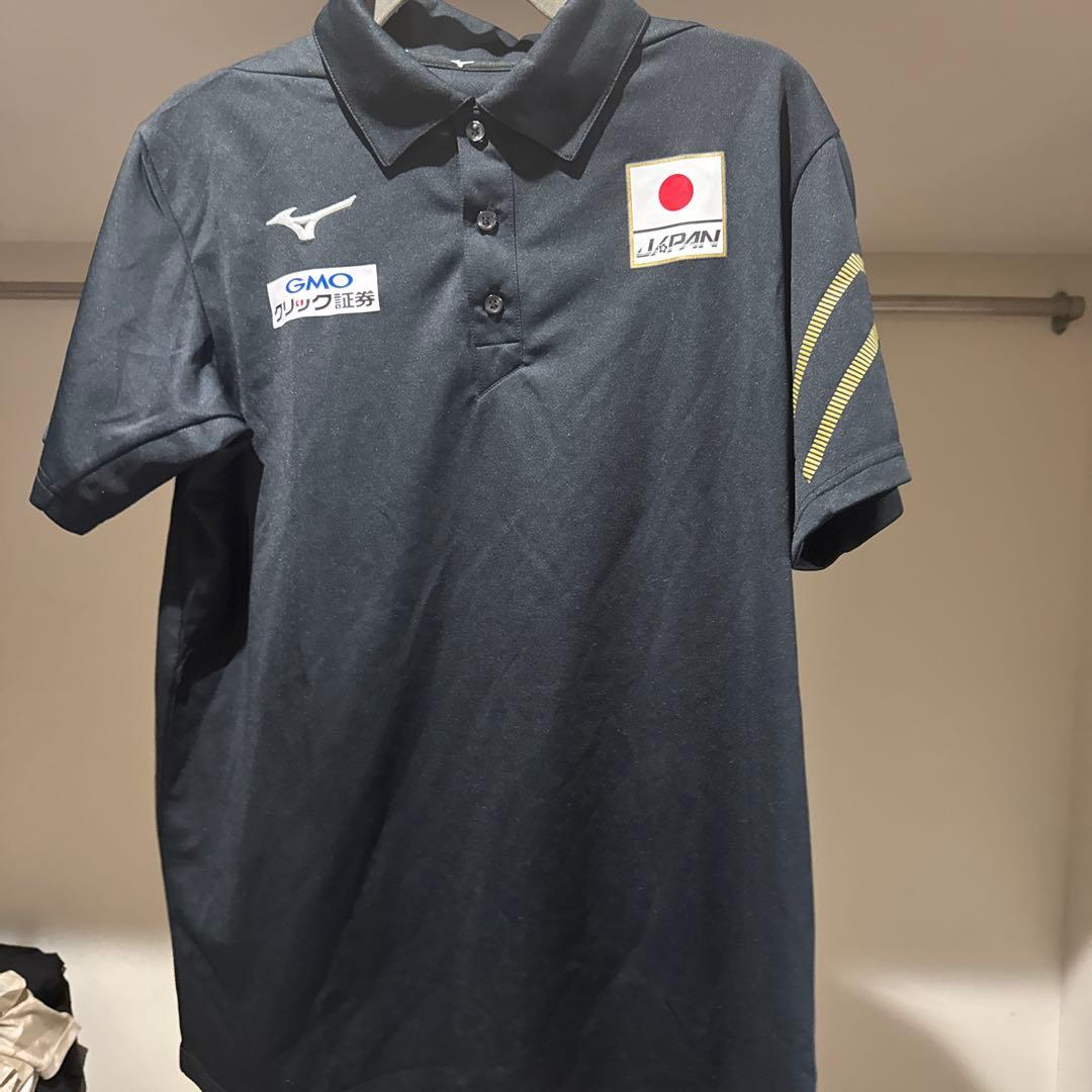 競泳日本代表　ポロシャツ arena - 競泳日本代表ポロシャツ赤arenaサイズL五輪ワールドカップ水泳