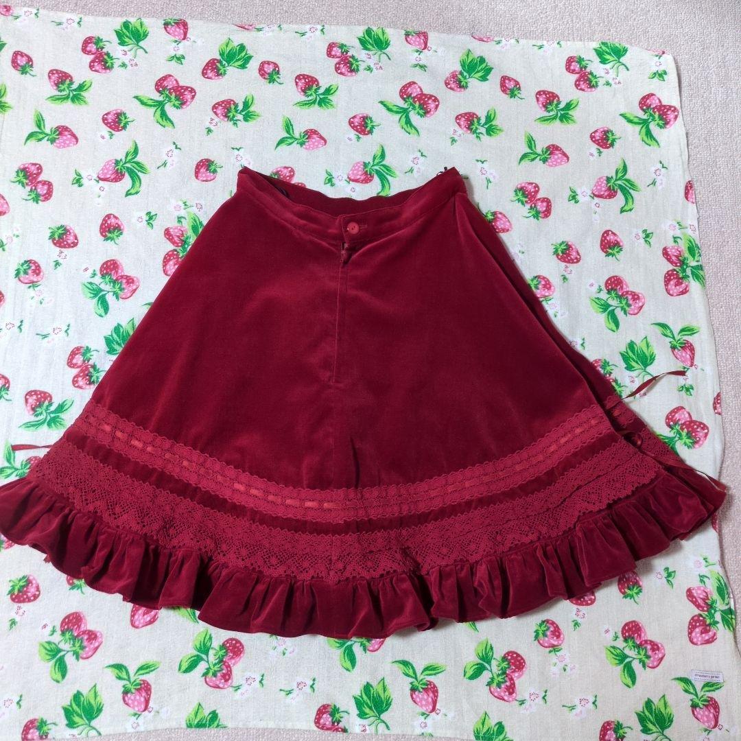 ぬ*様 ベイビーザスターズシャインブライト　編み上げコルセット付きスカート　難あ