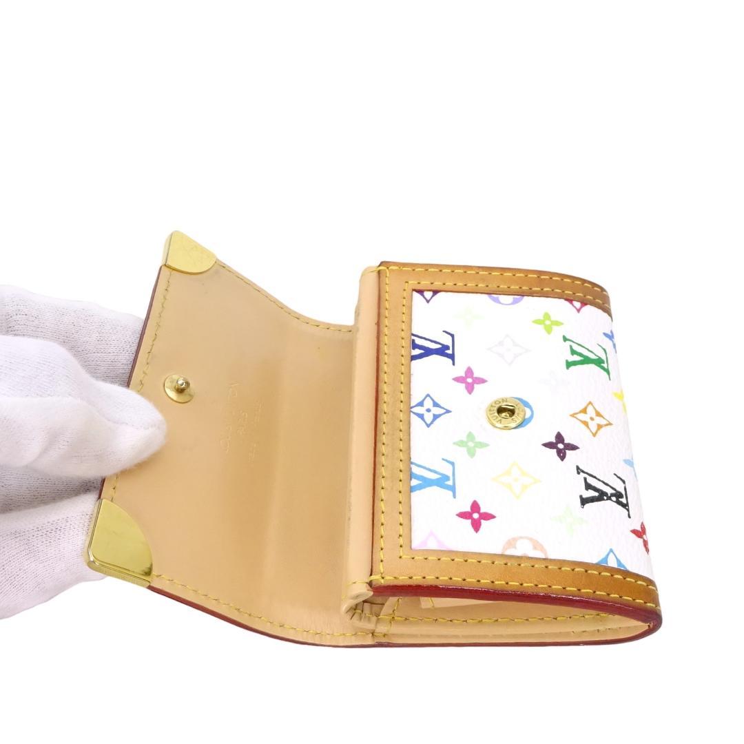 本物■ルイヴィトンマルチカラー ポルトモネ・プラ ミニウォレット ケース