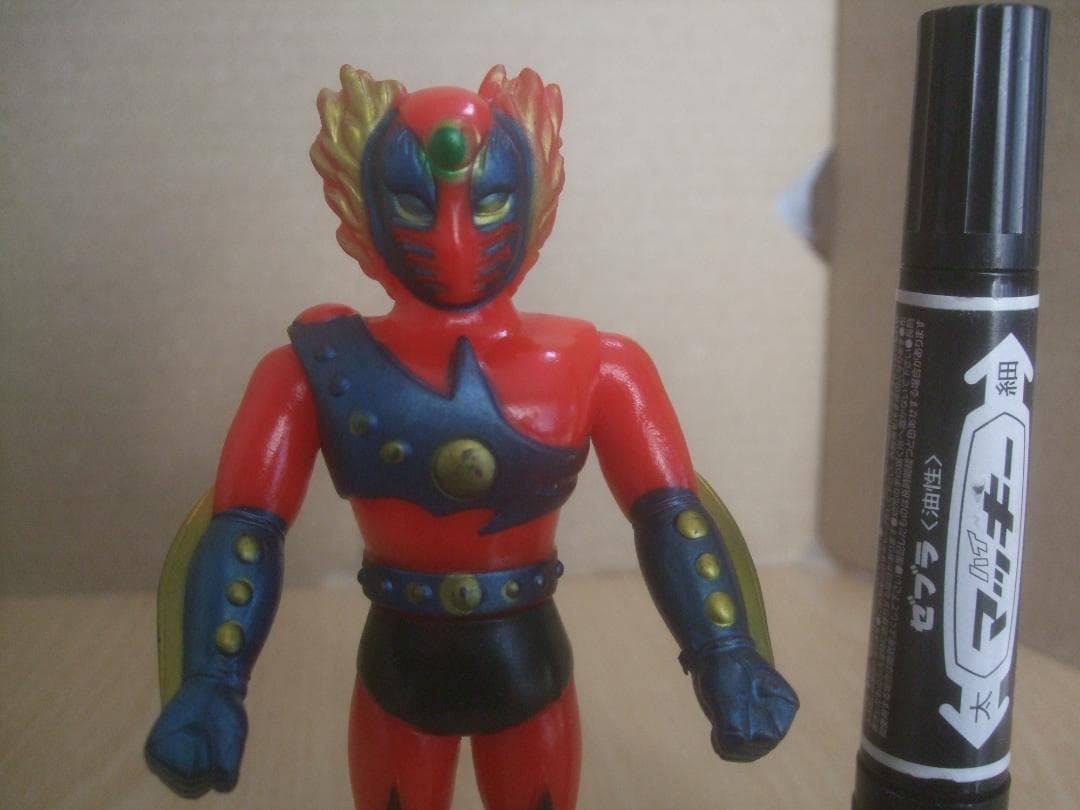 ヨネザワ★アステカイザー★ソフビ★円谷プロ・ダイナミック企画