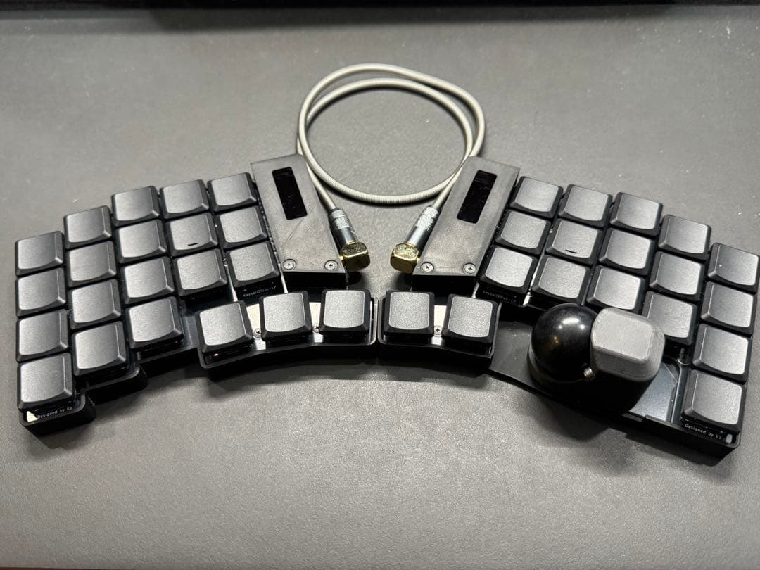 Keyball39ish-LP-R-黒 カスタム