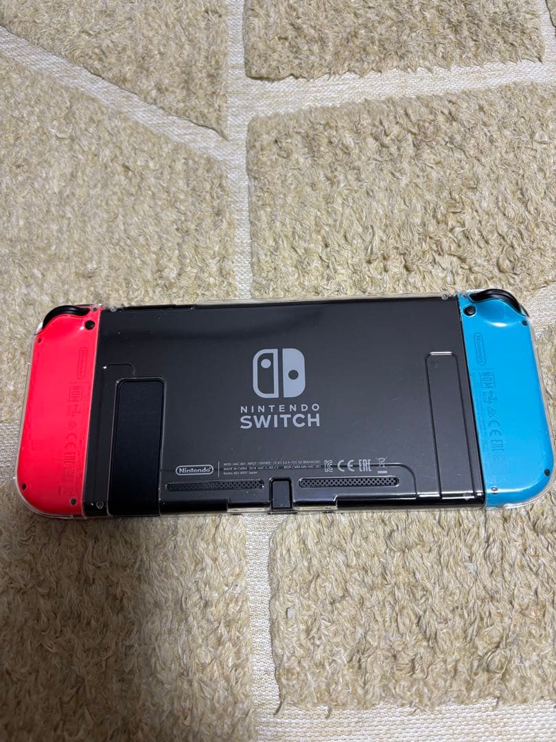 極美品Nintendo Switch ネオンレッド/ネオンブルー 本体