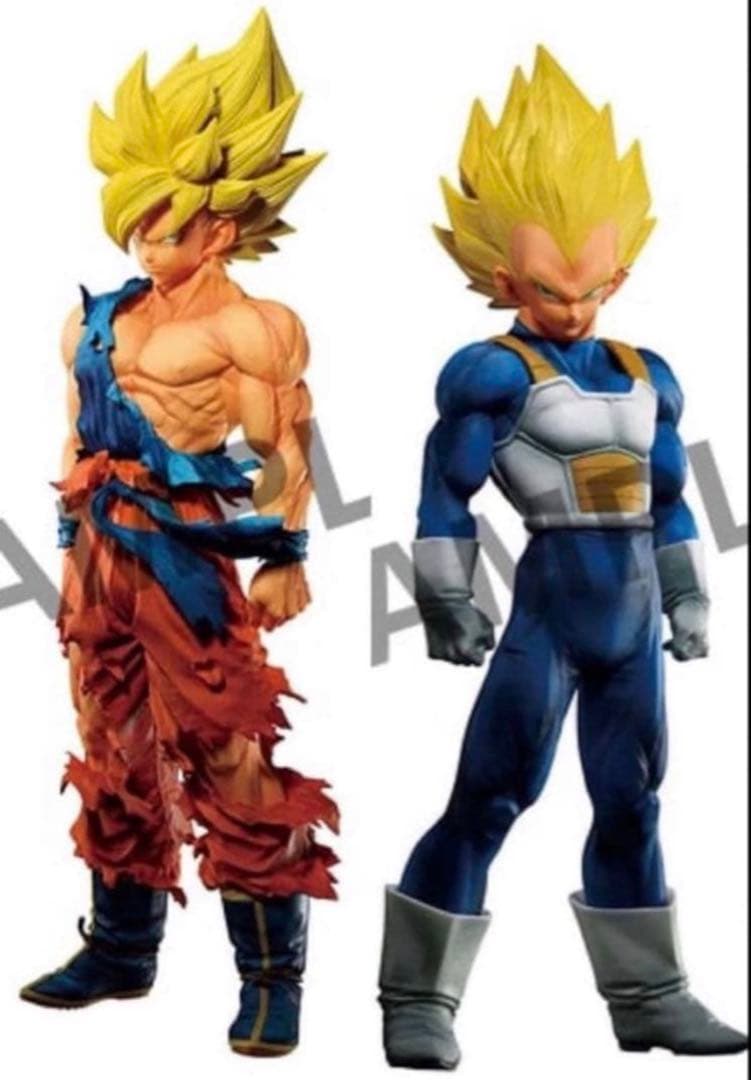 ドラゴンボール.ゲンキダマツリ新品SMSP孫悟空.ベジータ2体セット