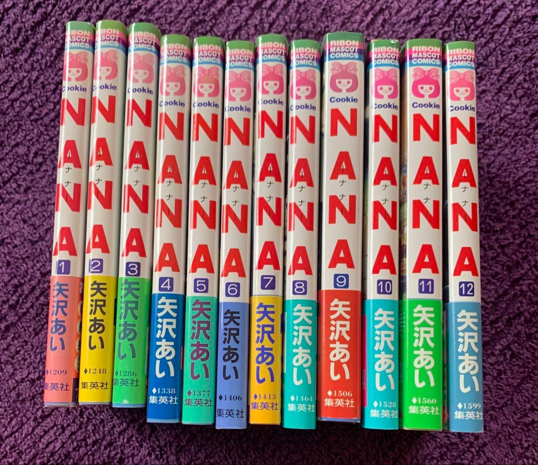 NANA 矢沢あい 英語版 洋書 1〜7巻 セット NANA 矢沢あい 英語版