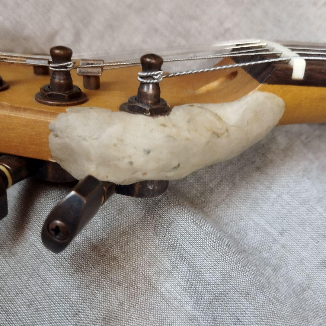 AXL guitars AZ820 6弦周りヘッド割れ修理 アルニコP90