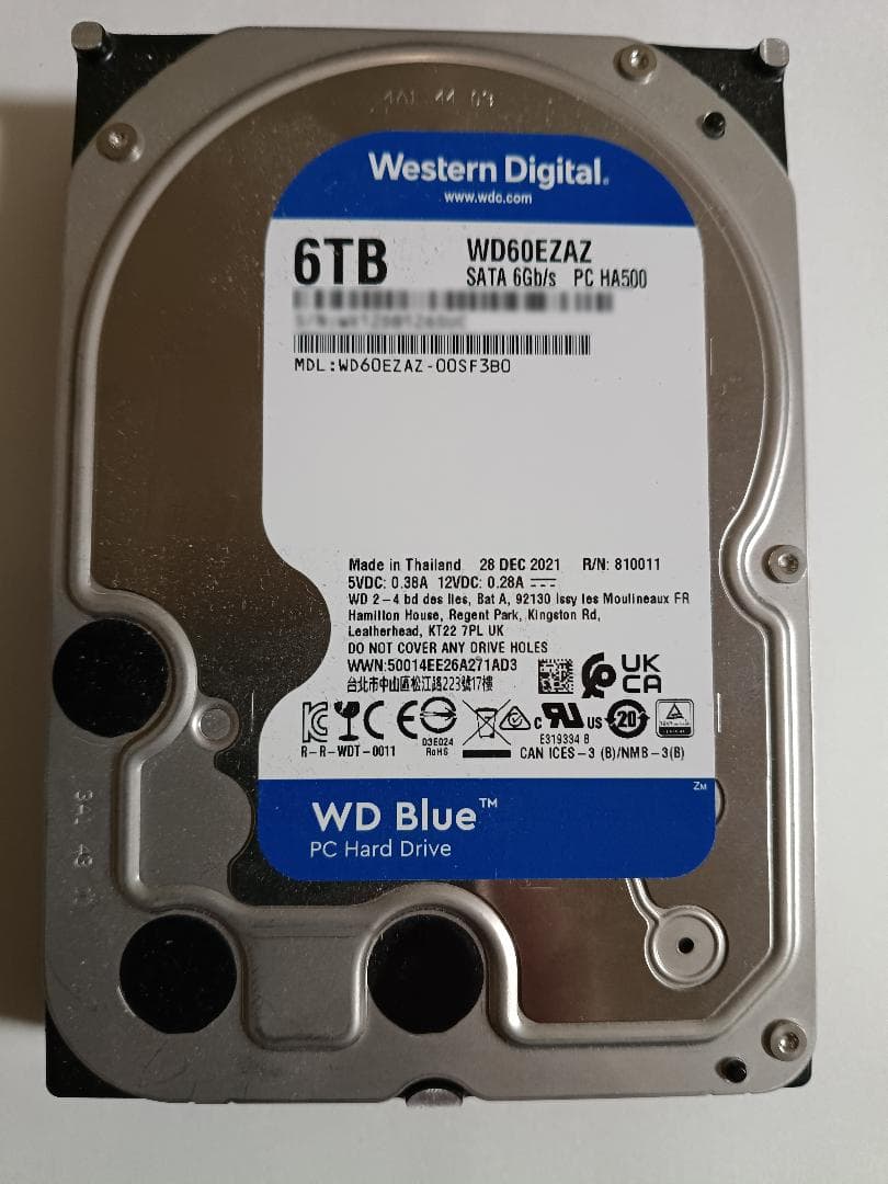 【送料無料】 HDD 6TB Western Digital WD60EZAZ WESTERN DIGITAL WD60EZAX [6TB SATA600 5400] 価格比較 - 価格.com