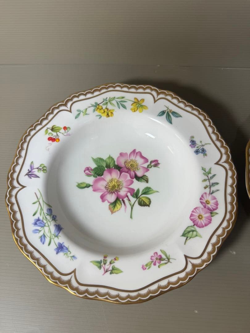 2353 英国製　ロイヤルウースター　【Sandringham】ディナープレート