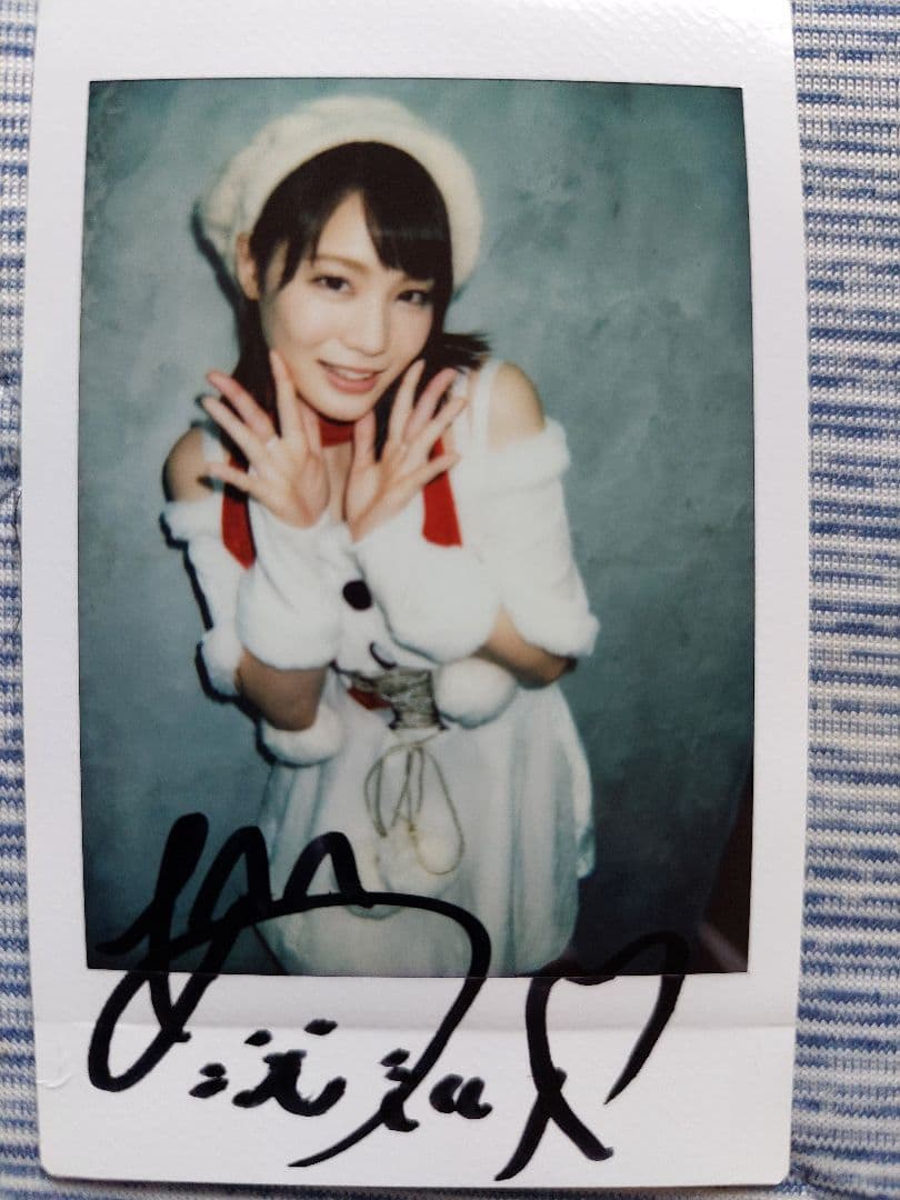 鈴村あいり　チェキ10枚　ミニ色紙+チェキアルバム　セット