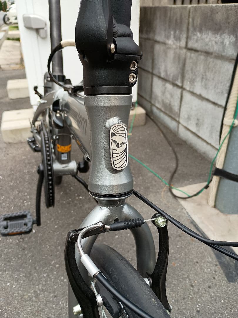 折り畳み自転車tern LINK A7 シルバー2022年 美品 東京引取り希望-正規版