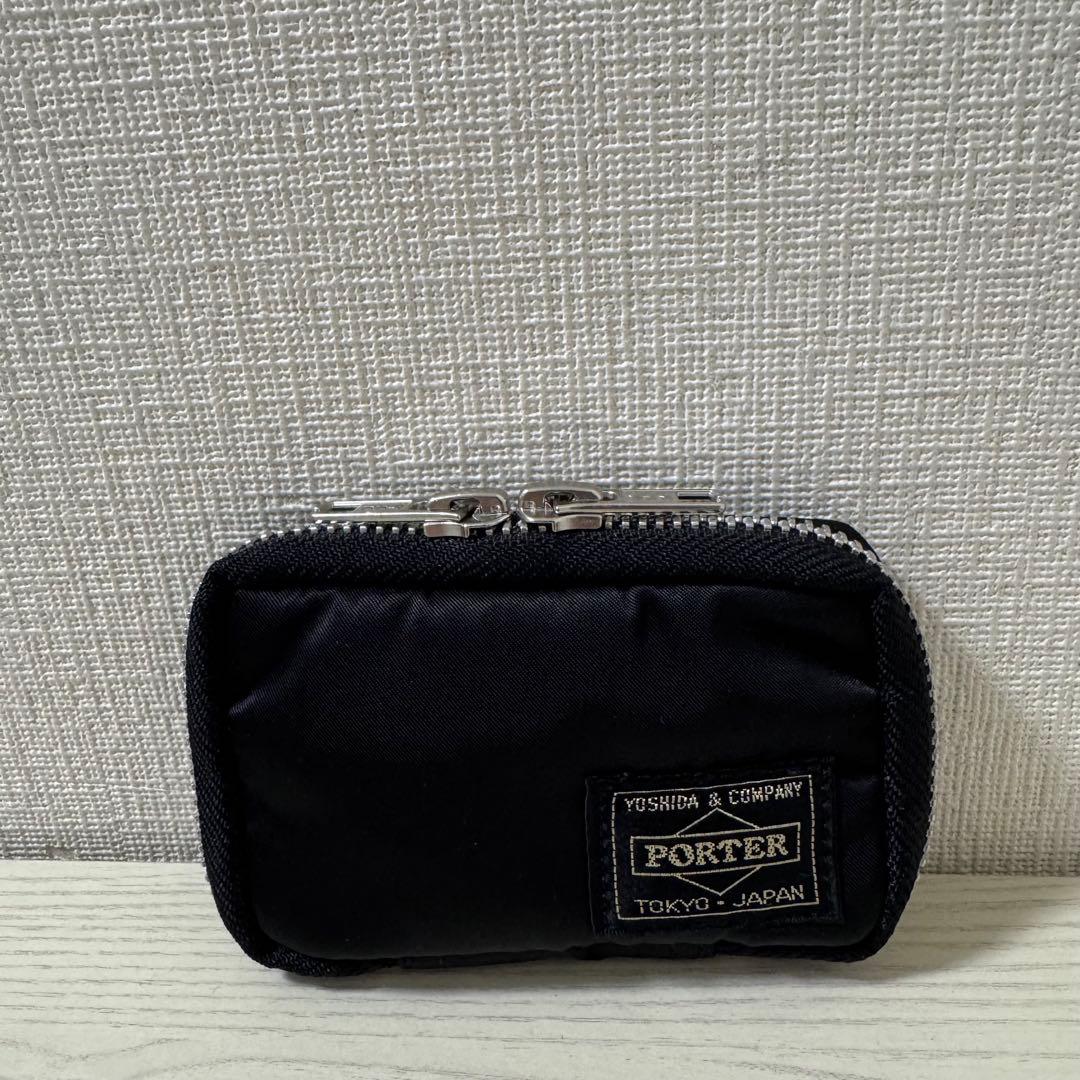 【新品同様】PORTER TANKER ポーター　タンカー　キーケース　ブラック Amazon | (ポーター) PORTER キーケース [タンカー] 1.ブラック