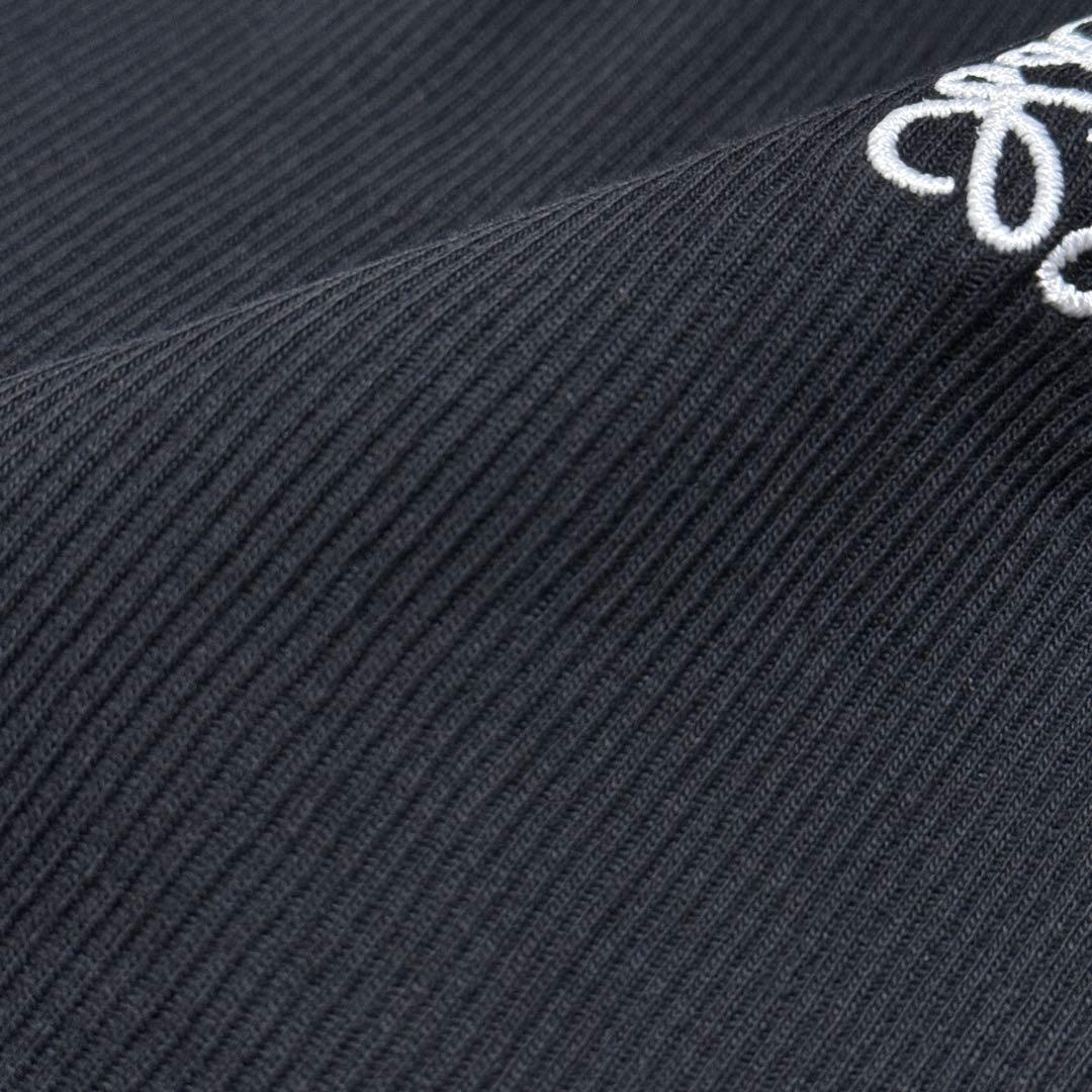 う*ん様 LOEWE アナグラム ロゴ 刺繍 リブ ニット タンクトップ XLサの
