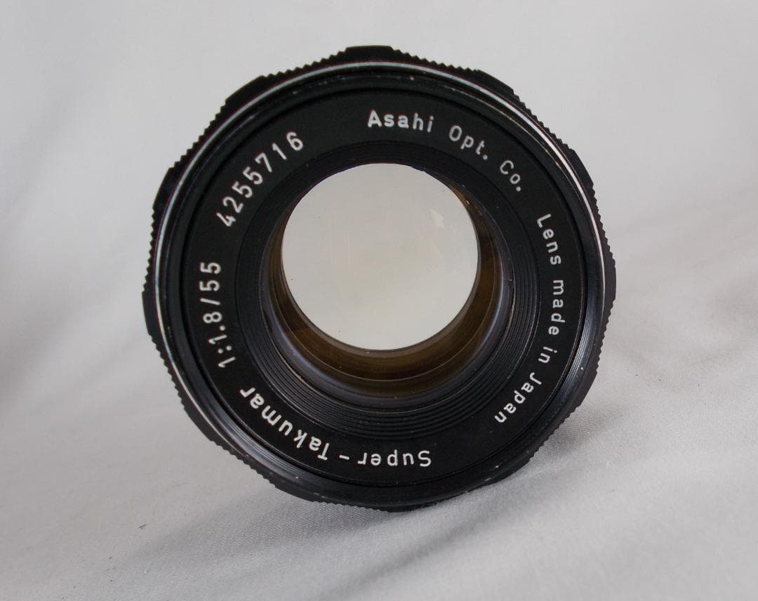 フィルムカメラ 整備済 Pentax SP + レンズ f/1.8 L245