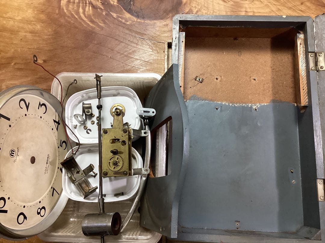 Manger(マグナー)電磁式振り子時計　昭和30年代