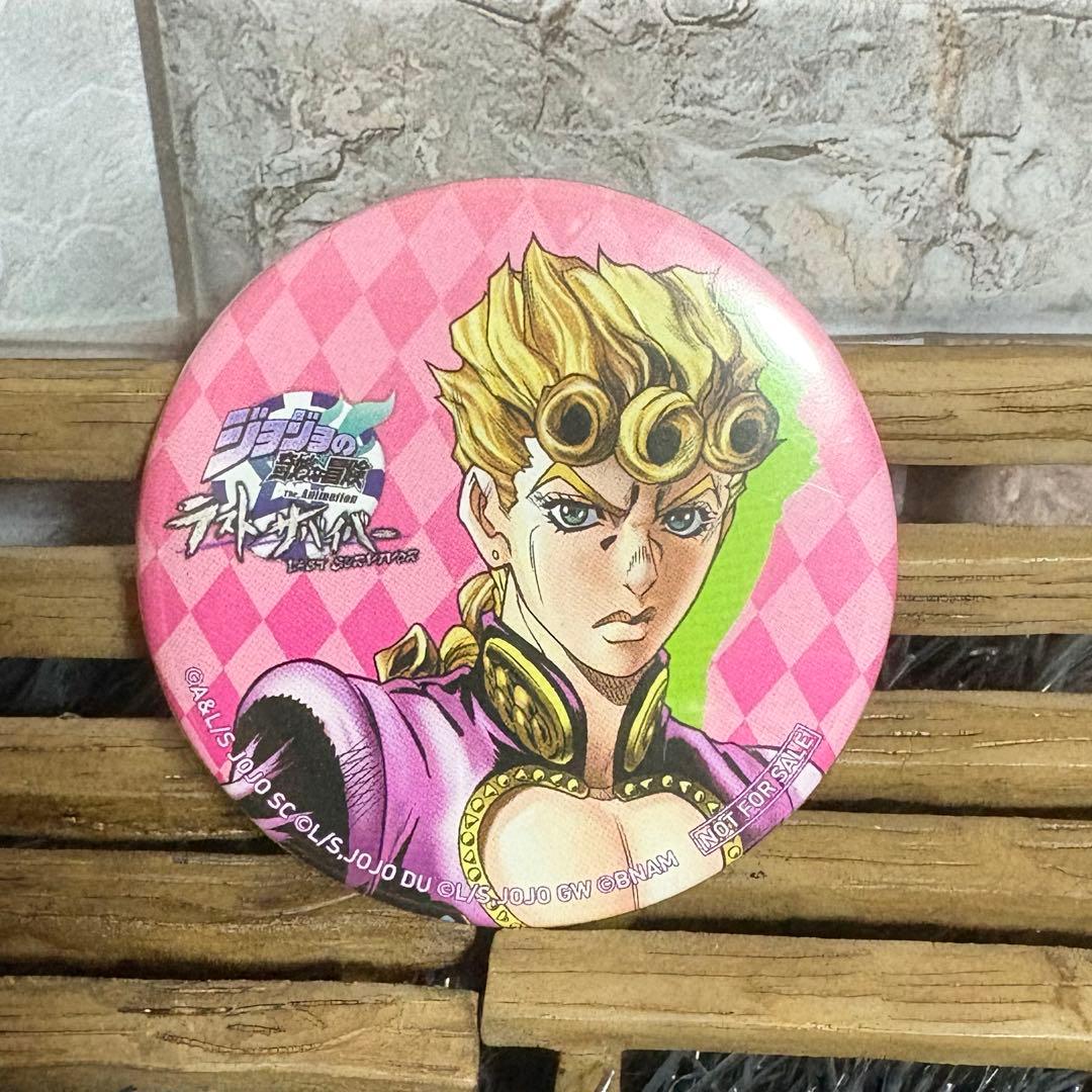 ✨ ジョジョ ✨ ラストサバイバー ジョルノ・ジョバァーナ 缶バッジ 美品