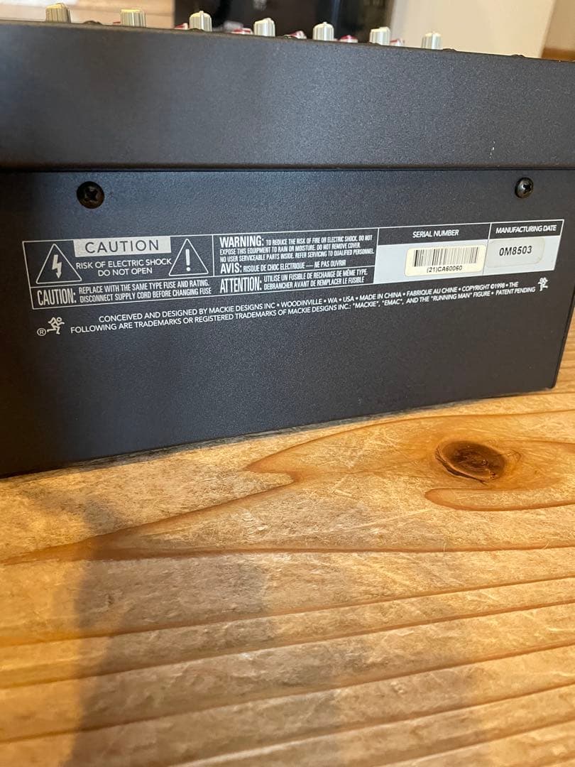 MACKIE CFX20 MIXER 20チャンネル