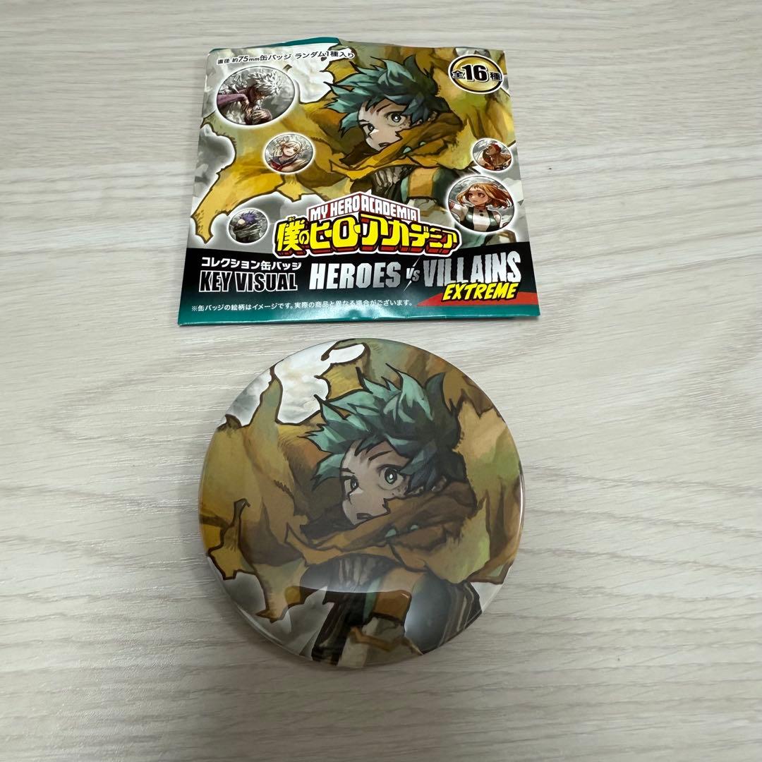 ヒロアカ 原画展 グッズ コレクション 缶バッジ 緑谷出久 デク - メルカリ