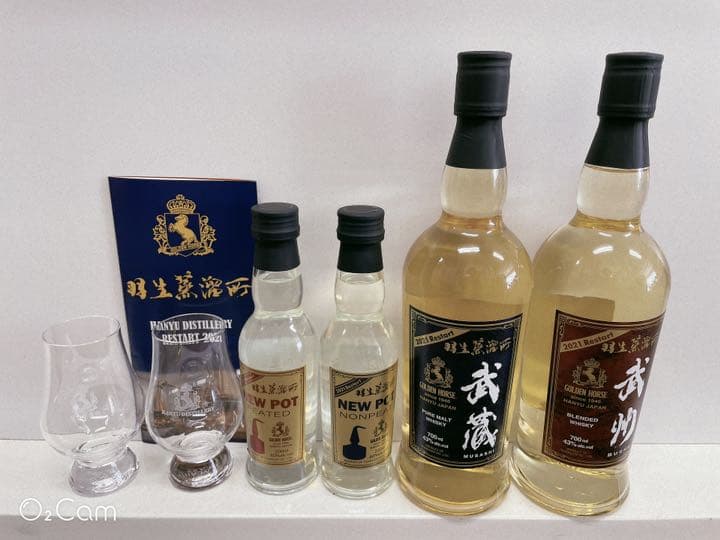 激レア ウイスキー 東亜酒造 羽生蒸留所 4本セット武蔵 武州