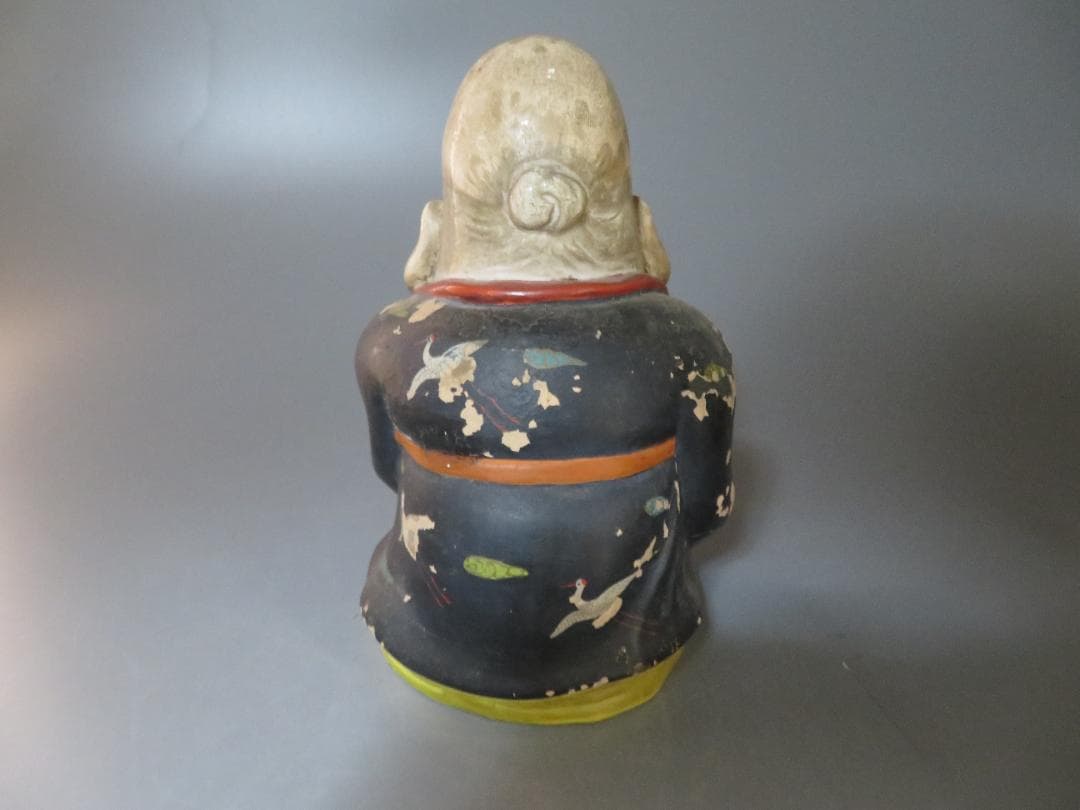 ◇283◇縁起物！ 福禄寿 人形 置物 招福 歴史 資料 鶴 寿 守り 七福神