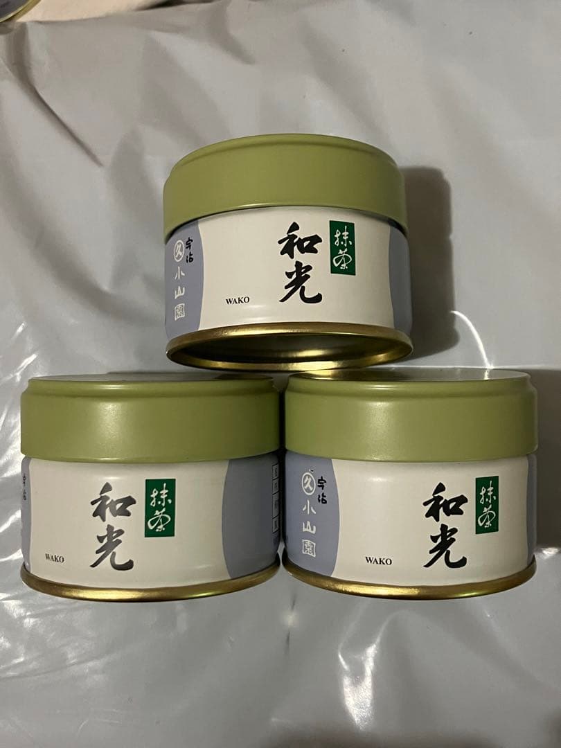 京都 宇治抹茶 小山園 又玄20g1缶 和光20g3缶 合計4缶 京都 宇治抹茶