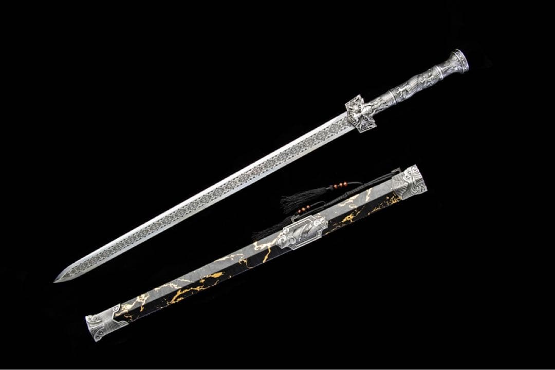 烏金漢剣 漢剣 武具 鑑賞刀 居合刀 舞踊刀 古兵器