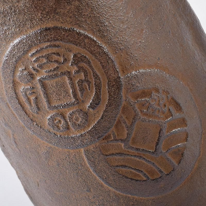 南部鉄器　御釜師　鈴木盛久作　南部砂鐵鈴　重さ約371g　共箱　C　R8227