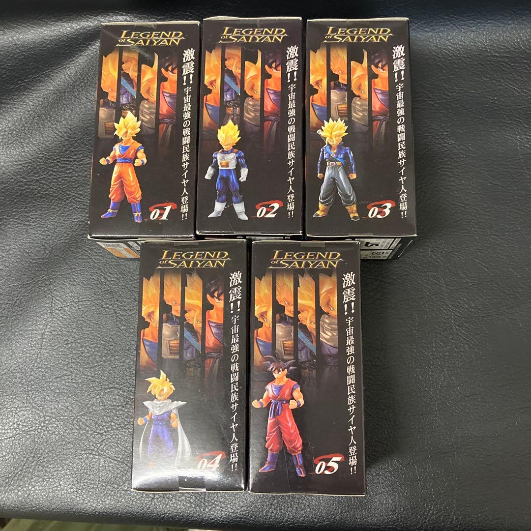 LEGEND of SAIYAN vol.1 サイヤ人の系譜 全5種 コンプ - メルカリ
