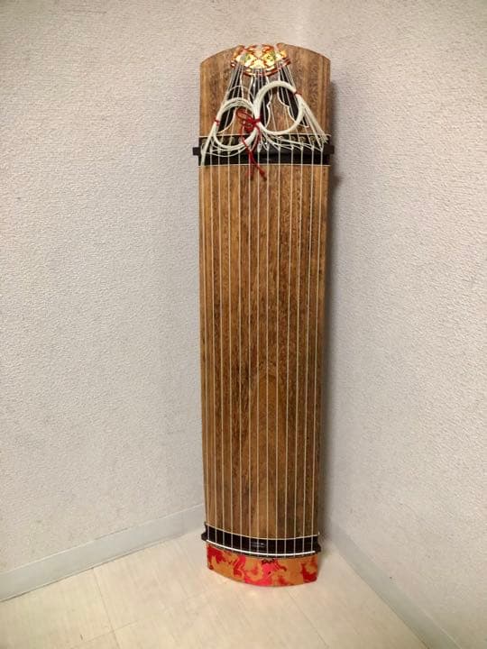 ミニ琴 全長約90cm 13弦 本格的な演奏OK、持ち運び便利、子