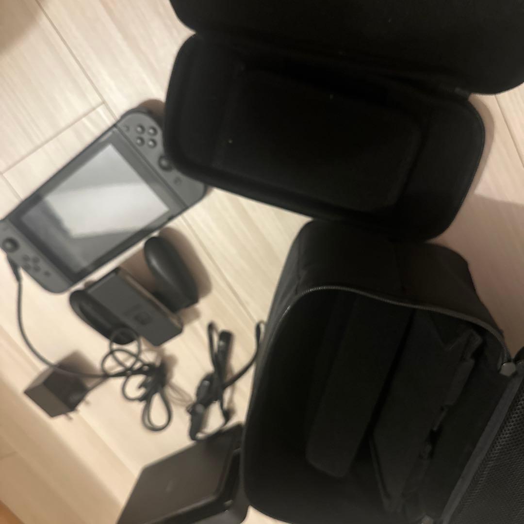 Nintendo Switch グレー本体　ケース付き