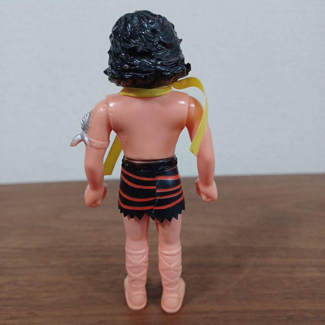 当時物ポピー製石森プロ「仮面ライダーアマゾン　山本大介」希少ソフビフィギュア