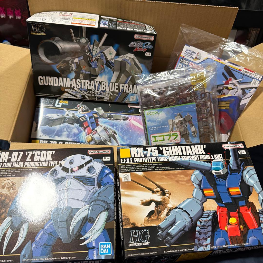 HG ガンプラ 4点セット 未組立 おまけ付き - メルカリ