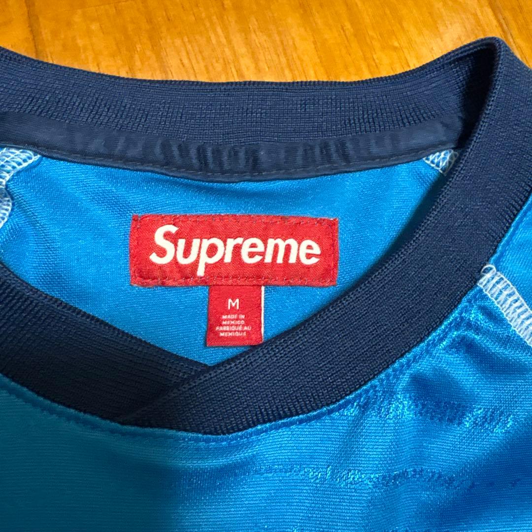 トップス Supreme Jacquard Soccer Jersey \"Blue\"