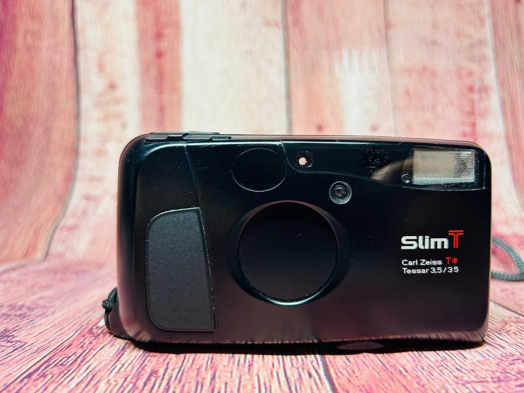 KYOCERA 京セラ Slim T ブラック フィルムカメラ - メルカリ