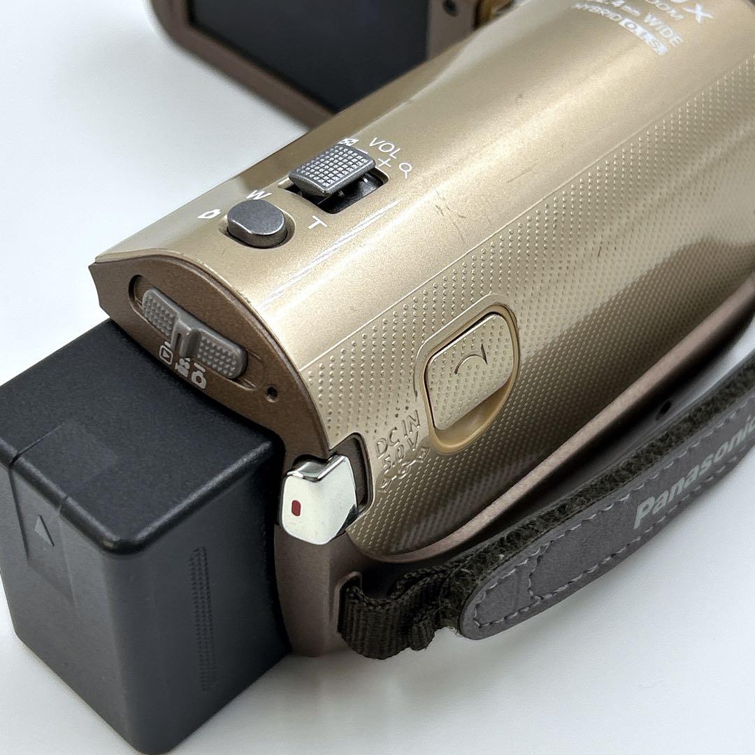 Panasonic パナソニックHC-V300M ビデオカメラ 本体 ゴールド