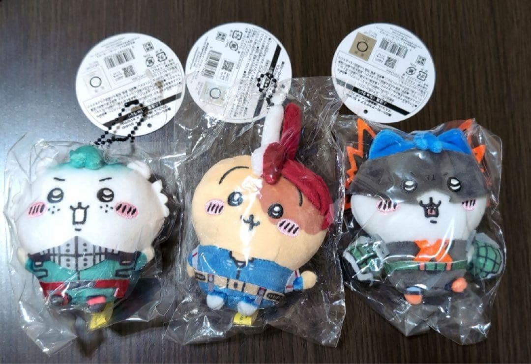 未開封☆ちいかわ 僕のヒーローアカデミア ヒロアカ コラボ マスコット