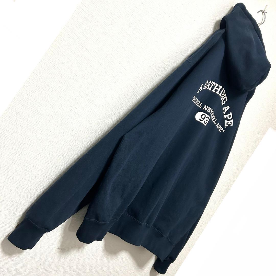 【3XL】APEアベイシングエイプ　リラックスフィットフーディー　後付けパーカー